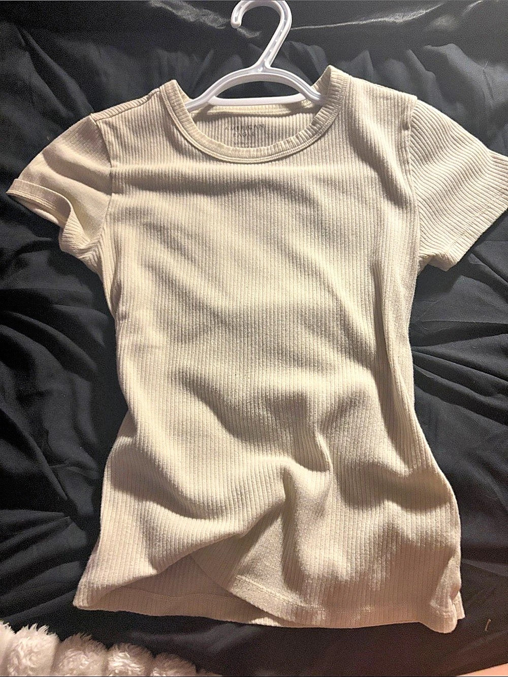 American Eagle Ribbed Short Sleeve Tee Size Small Like New